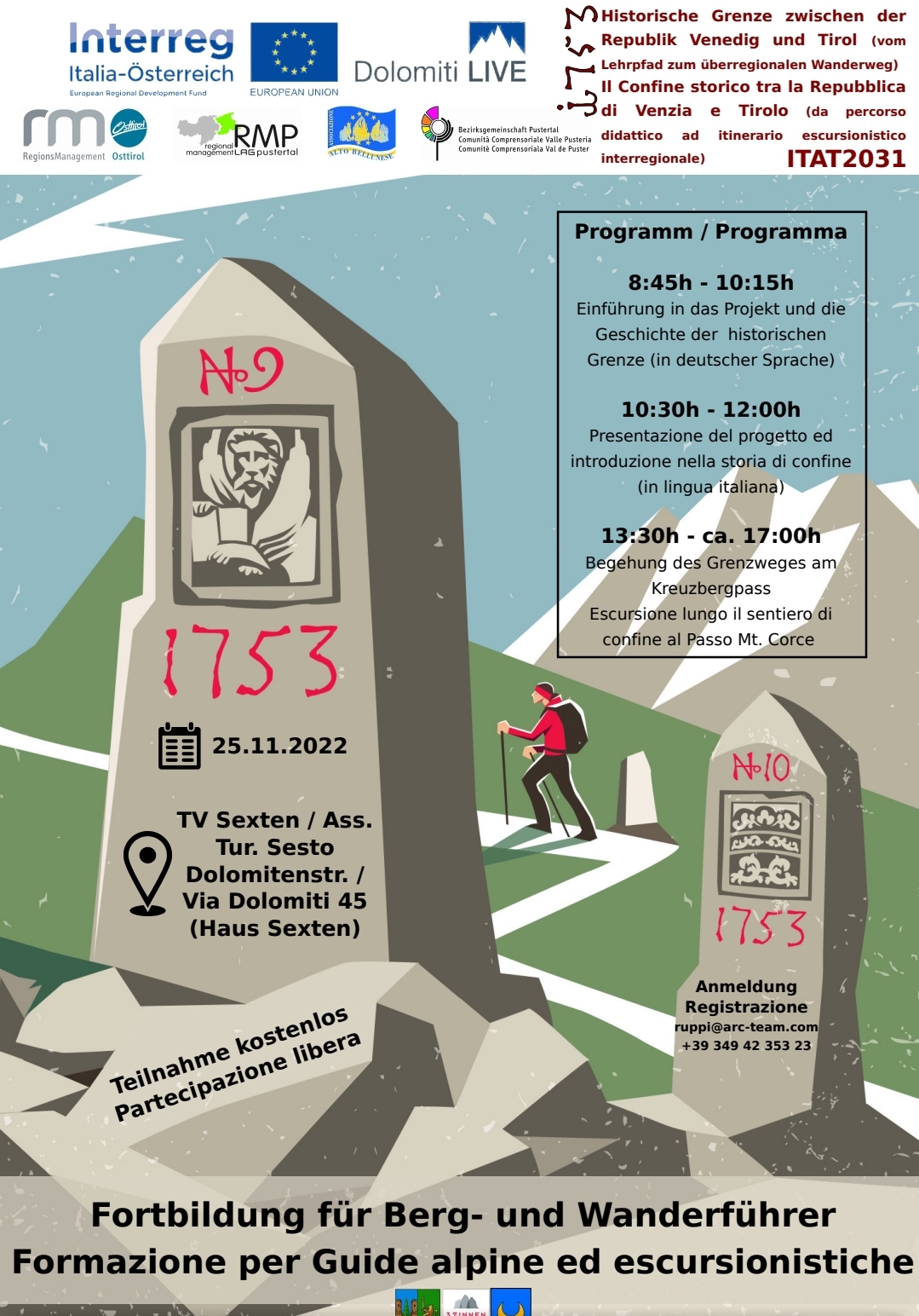PROGETTO 1753 - Giornata di Formazione e conoscenza 